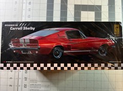 AMT 1967 Ford Shelby GT-350 1/25 Scale Model Kit #800/12 Molded in White