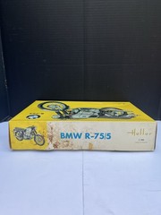 Heller 1/8 BMW R75/5 #L990 Vintage Motorcycle Model Kit 1971