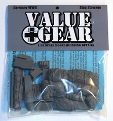 1/35 Scale StuG IV Deck Stowage Set #7 (8 Pieces) – Value Gear Resin
