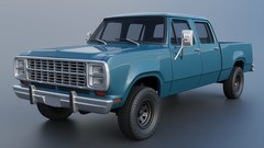 1/25 3d printed Dodge W200 Crew Cab 1979 by Andrey Bezrodny
