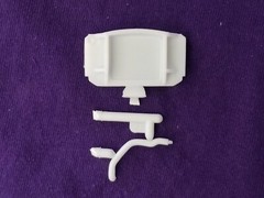 1970 Firebird RADIATOR & HOSE from Revell 1:24 Model Kit 70 Pontiac Trans Am