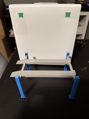 4 post model car lift 1:24 1:25 scale KIT Diorama Assembly required. Paintable!