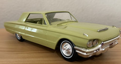 Vintage 1964 FORD THUNDERBIRD PROMO Dealer CAR ~ Floratine Green T bird