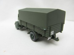 Wiking HO Scale #696 German Army Henschel HS 100 Cargo Truck w Decals