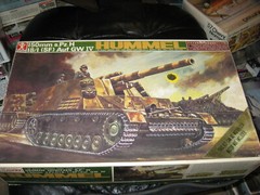 Complete in box 150mm s.Pz.H 18/1 (SF) Auf GW IV Hummel in 1/30 scale by Bandai