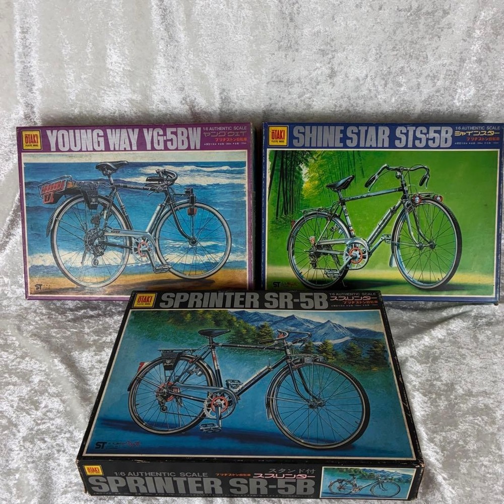Ohtaki Bridgestone Young Way YG-5BW STS-5B SR-5B Vintage Japan Rare Set
