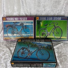 Ohtaki Bridgestone Young Way YG-5BW STS-5B SR-5B Vintage Japan Rare Set