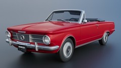 3d Printed 1/25 1965 Plymouth Valiant Convertable Model Kit