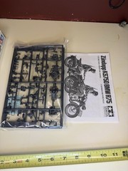 Tamiya MM-123 Zundapp KS750 BMW R75 German Motorcycle 1:35 Scale NEW OPEN BOX