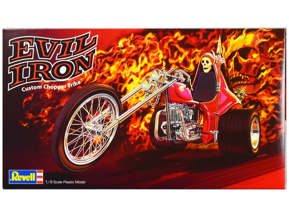Revell 17325 1/8 Level 5 Model Kit Evil Iron Custom Chopper Trike
