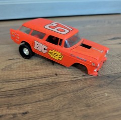 Vintage Amt 1955 Chevrolet Nomad Station Wagon 1/25 Scale Built Model