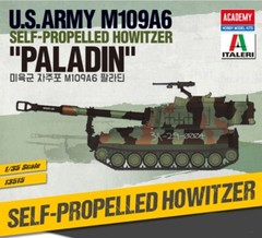 Academy 1/35 U.S.Army M109A6 SELF-PROPELLED HOWITZER “PALADIN” Model Kit #13515
