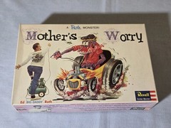 Vintage ORIGINAL Revell Ed “BIG DADDY” Roth MOTHER’S WORRY FACTORY SEALED 1963