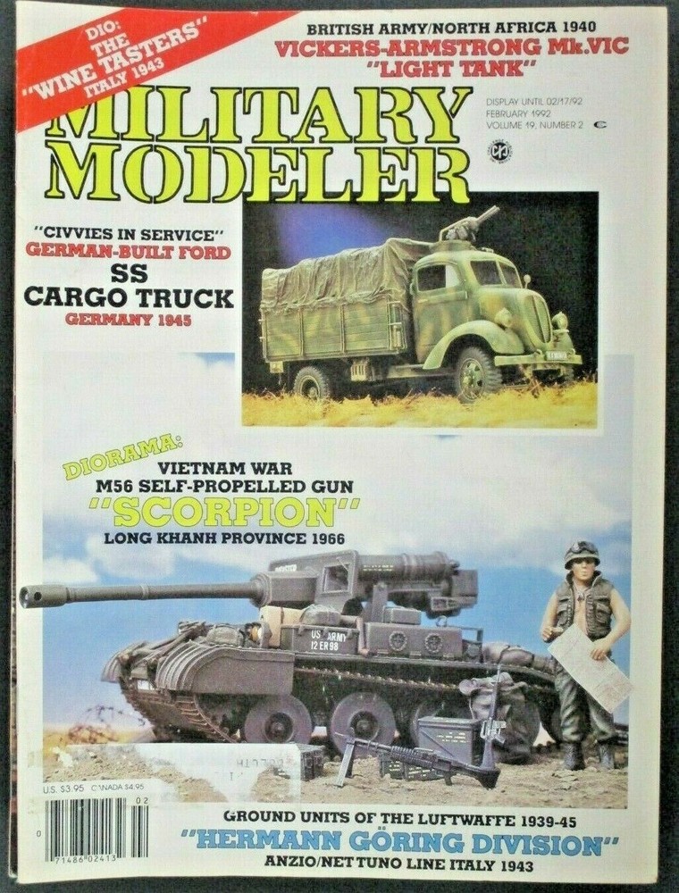 Military Modeler Volume 19 Number 7 July 1992