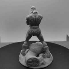 1/24 Resin Figures Model Kit Barbarian Warrior Unpainted,Unassembled Model Kit.
