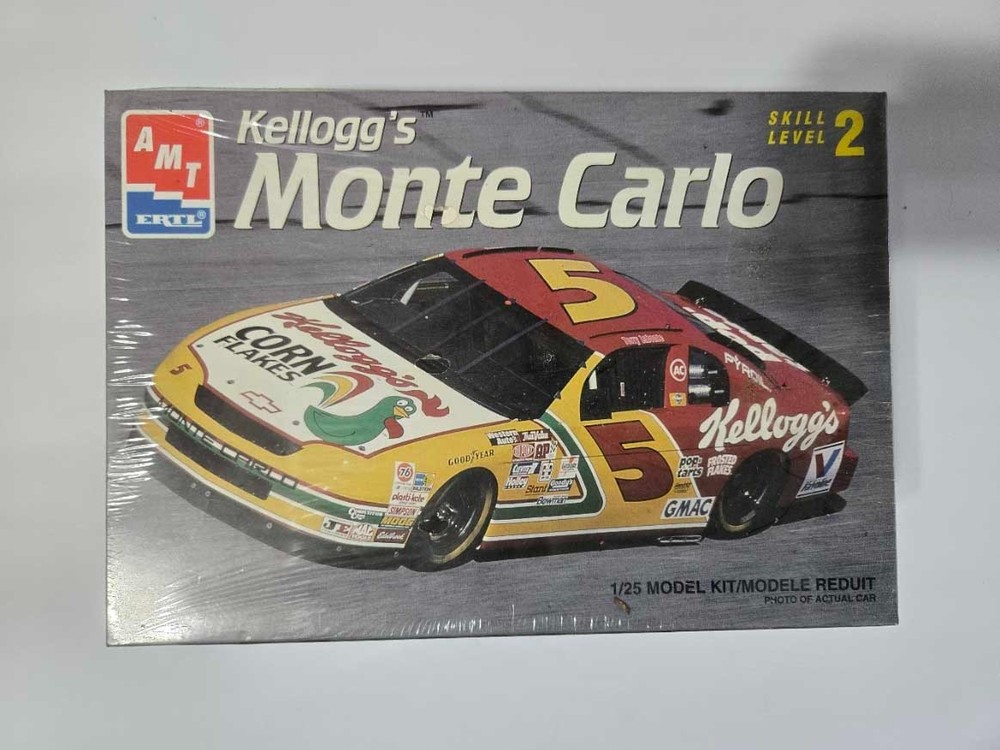 AMT ERTL Terry Labonte #5 Kellogg’s Monte Carlo 1:25 Model Kit 8187 Sealed NOS