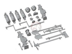 Rado 1/35 Equipment and Accessories Detail Up Set for Sd.Kfz.234 Series RDM35S52