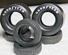 8 SUPER WIDE SPECIAL DRAG SLICKS (2 PAD PRINT G-YEAR (2) SUPER STREET & 4 FRONT