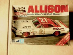 RARE MPC DONNIE ALLISON MERCURY CYCLONE NASCAR ORIGINAL ISSUE SEALED