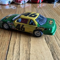 Built Model Car, 1990 Monogram Stock Car STARTED, INCOMPLETE, MODIFIED For Parts