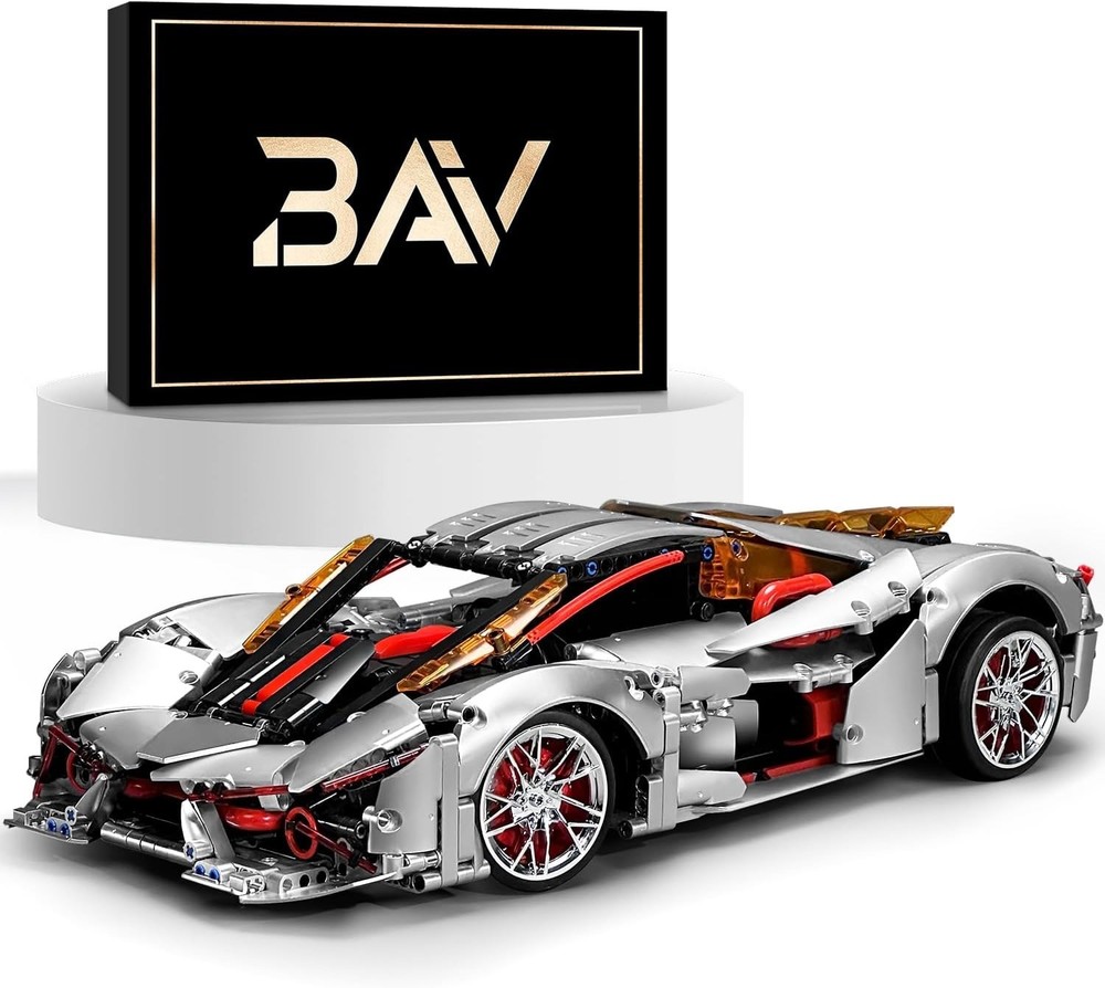 BAV 1:10 Sports Car Building Set Model and Racing Collectable J10015 LAMPOER