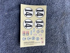 Vintage Monogram Scarab Model Car