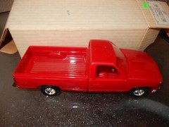amt ertl promo 1989 CHEVROLET SILVERADO C1500 IN RED CHEVROLET TRUCK