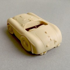 Rare Ferrari 166 MM / Deformed Car Garage Kit / Resin Kit by Monster Shop