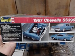 Vintage 1989 REVELL ‘67 Chevelle SS396 1:25 Model Kit