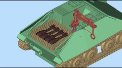 3D printing 1/72/35 Jagdpanzer 38(D) Hetzer‌‌/280mm mortar /38K light tank model