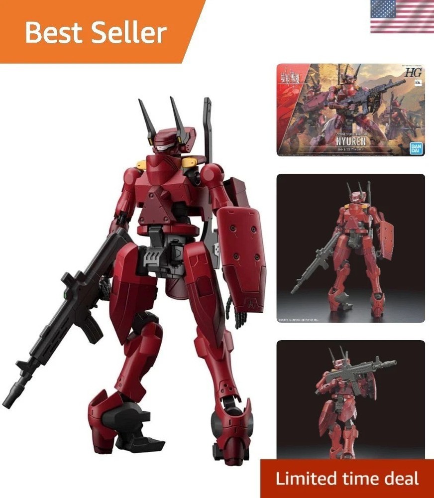 Bandai Hobby 1/72 AMAIM Warrior Nyuren Model Kit – Official Anime Collectible