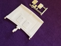 1991 Chevy S-10 Lowrider CUSTOM HOOD from Revell 1:25 Model Kit 91 Chevrolet