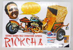 MPC Round2 George Barris Ricksha 1:20 Model Kit MPC965 Chinatown Express