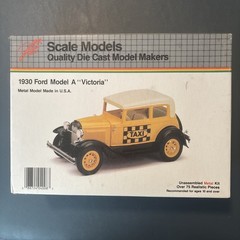 Open Box JLC Scale Models Quality Die Cast Model Maker Ford Model A Victoria kit