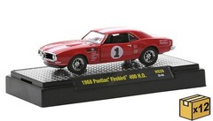 M2Machines 31500-HS26-CASE 1/64 Scale Holley – 1968 Pontiac Firebird 400 H.O.