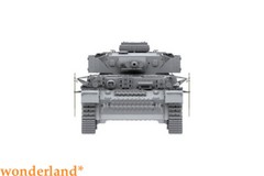 Border BT-003 1/35 German PANZER IV F1 BT-003 3IN1 TANK MODEL