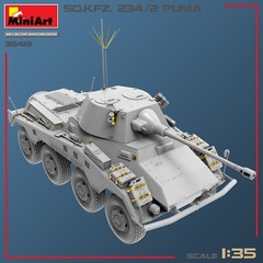 Miniart 1/35 SD.KFZ.234/2 PUMA #35419 📌USA📌New Rel.📌Sealed