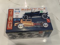2010 AMT Model T Ford 1:25 Scale Model Kit Trophy Series 3 In 1 New Sealed