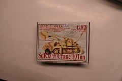 Wespe Models 87084 SdKfz 9/Crane 10Ton resin kit 1:87 Scale