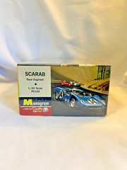 MONOGRAM SCARAB / REAR-ENGINED model kit NEW in FACTORY SEALED BOX from 1997