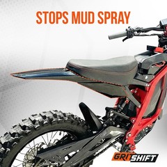 GritShift SurRon LBX Extended Rear Fender Mudguard