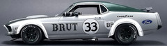 Mustang Ford 1 18 GT 12 Race Car Classic Custom Built Model 24 1967 1969 1970 40