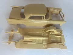 All American Models Resin 1956 Chrysler Sport Sedan Rare OOP USA