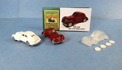 New! SMC-858 1937 Cord Sedan 4 Door HO-1/87 Scale Clear Resin Kit