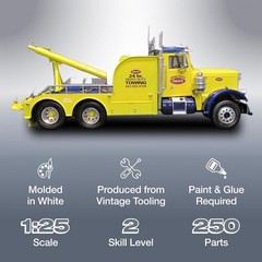AMT Peterbilt 359 Wrecker Truck 1/25 Scale Model Kit [New Toy]