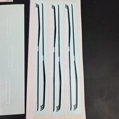 Lot of Loose Water Slide Decals For Diecast And Models General Lee Fall Guy