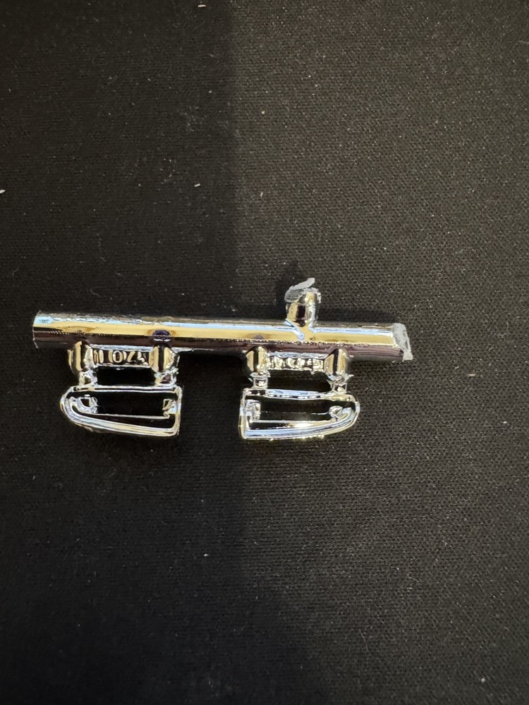 MPC 983 Warlock Dodge Stepside Pickup Parts Kit Bash Chrome Part #104
