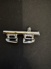 MPC 983 Warlock Dodge Stepside Pickup Parts Kit Bash Chrome Part #104