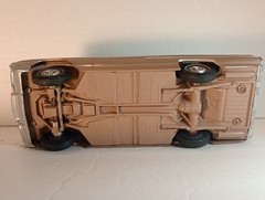RARE 1963 Ford Thunderbird Dealer Promo 1:24 Plastic Car Bronze