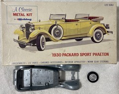 Hubley 1930 Packard Sport Phaeton Vintage Metal kit 4859-600 VG Cond 1/22 scale